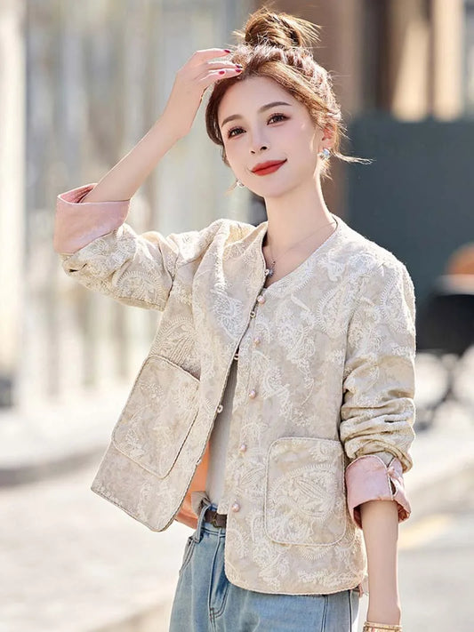 Tangzhuan | Graceful Modern Chinese Short Jacket for Women