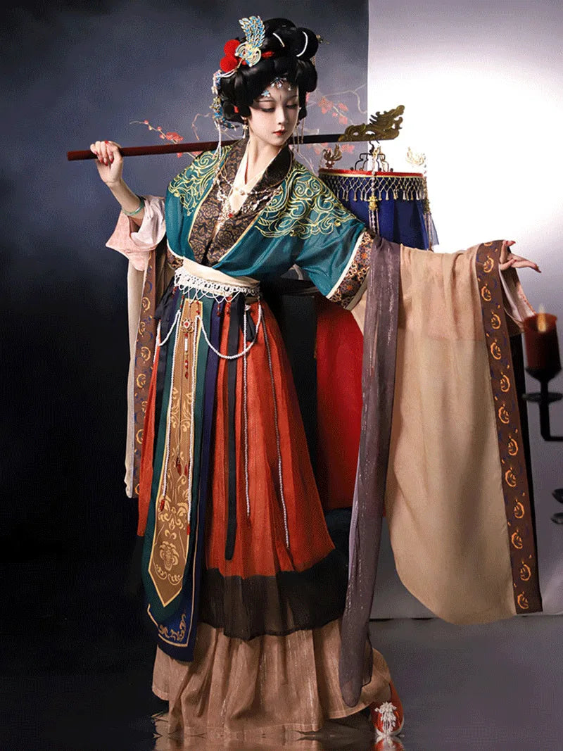 Traditional Chinese Hanfu | Stunning Embroidered Fairy Hanfu Dress