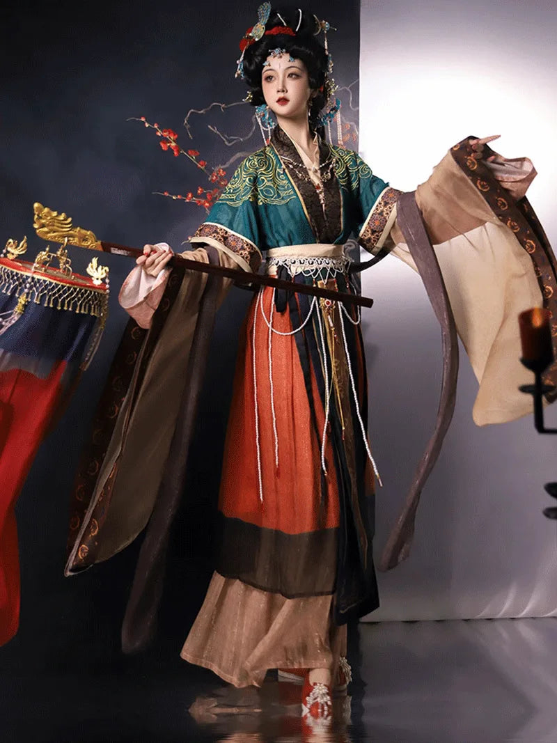 Traditional Chinese Hanfu | Stunning Embroidered Fairy Hanfu Dress