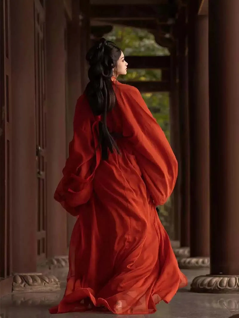 Warring States Hanfu | Chinese Robe Inspired by Chu Tomb Relics