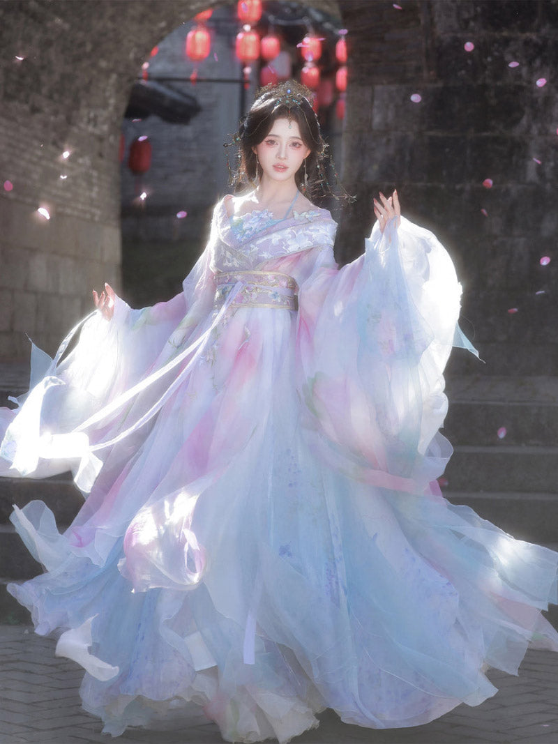 Wei Jin Dynasty Qiyao Ruqun Hanfu | Fairy
