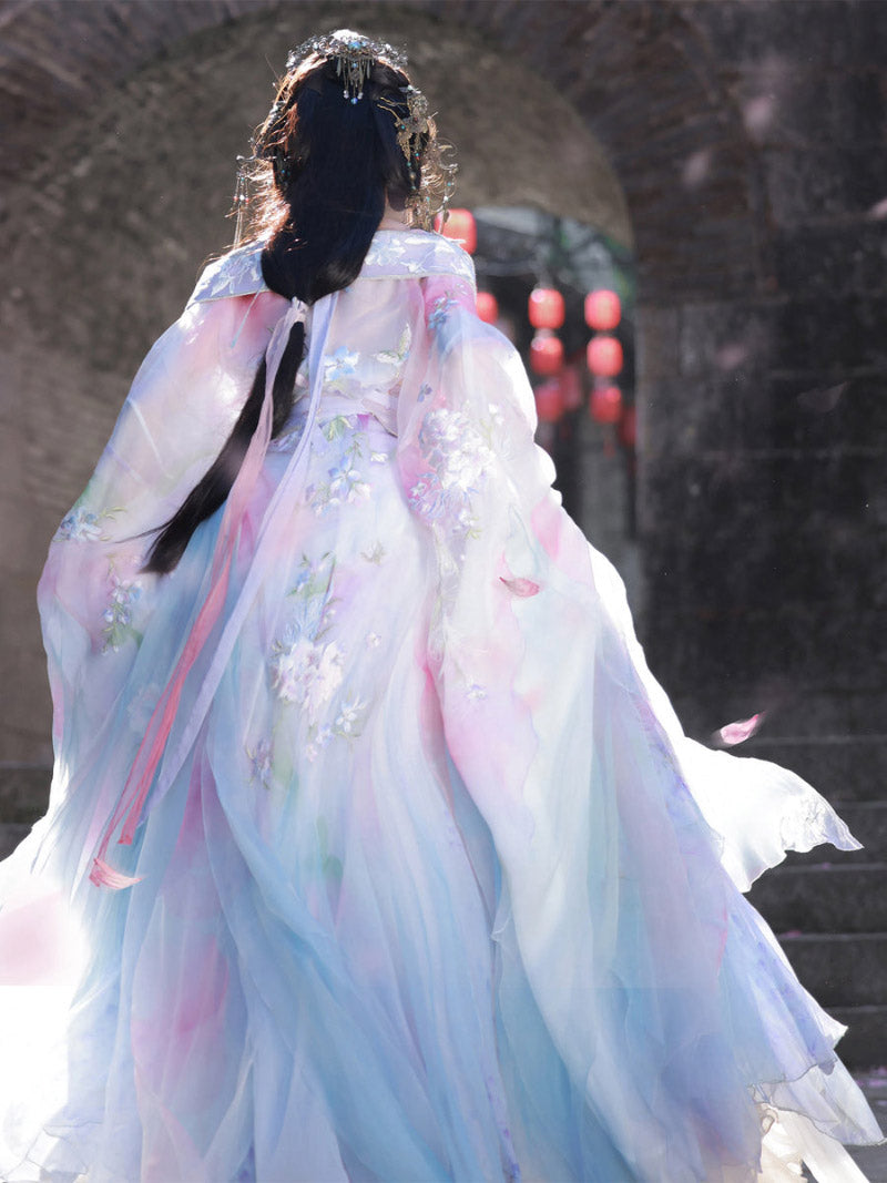 Wei Jin Dynasty Qiyao Ruqun Hanfu | Fairy