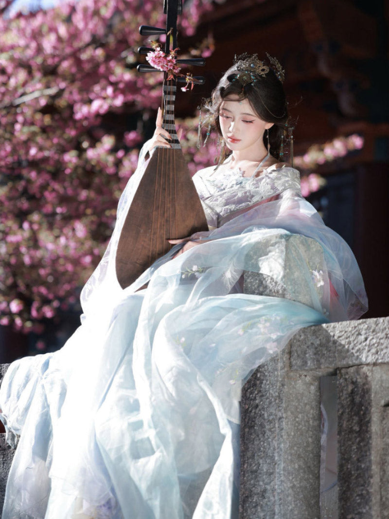 Wei Jin Dynasty Qiyao Ruqun Hanfu | Fairy