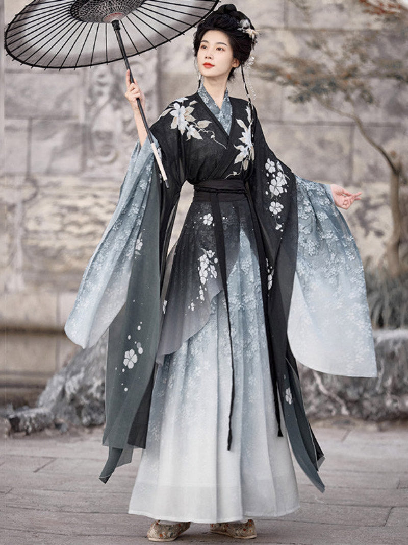 Wei Jin Dynasty Qiyao Ruqun Hanfu | Moli 墨梨
