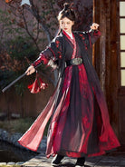 Wei Jin Dynasty Qiyao Ruqun Hanfu | Hongchen 红尘