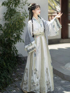 Wei Jin Dynasty Qiyao Ruqun Hanfu | Lian Rong 莲蓉