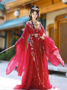 Wei Jin Dynasty Qiyao Ruqun Hanfu | Princessia 帝姬