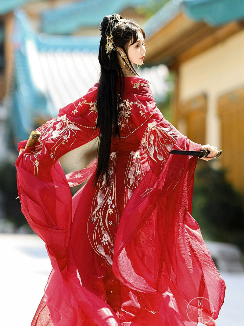 Wei Jin Dynasty Qiyao Ruqun Hanfu | Princessia 帝姬