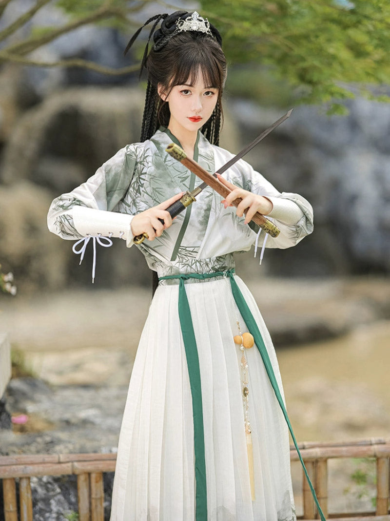 Wei Jin Dynasty Qiyao Ruqun Hanfu | Swordsman 少侠