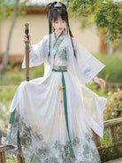 Wei Jin Dynasty Qiyao Ruqun Hanfu | Swordsman 少侠