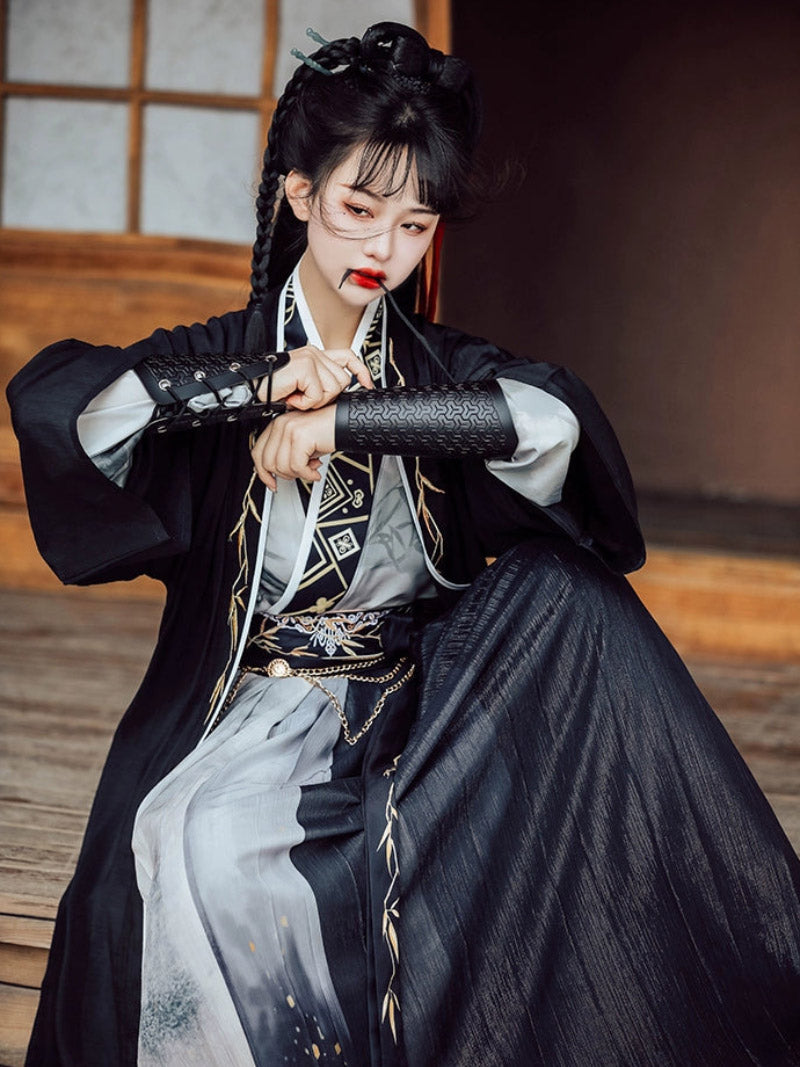 Wei Jin Dynasty Qiyao Ruqun Hanfu | Unmatched 无双