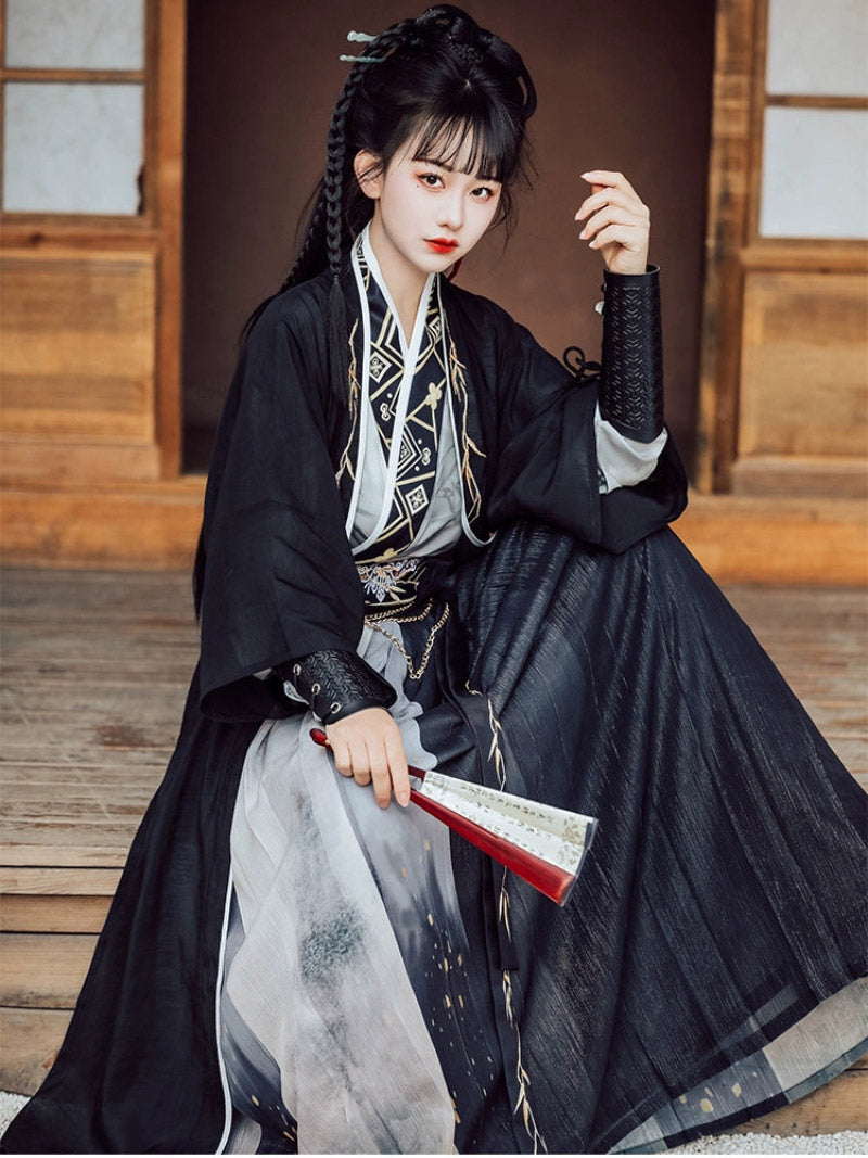 Wei Jin Dynasty Qiyao Ruqun Hanfu | Unmatched 无双