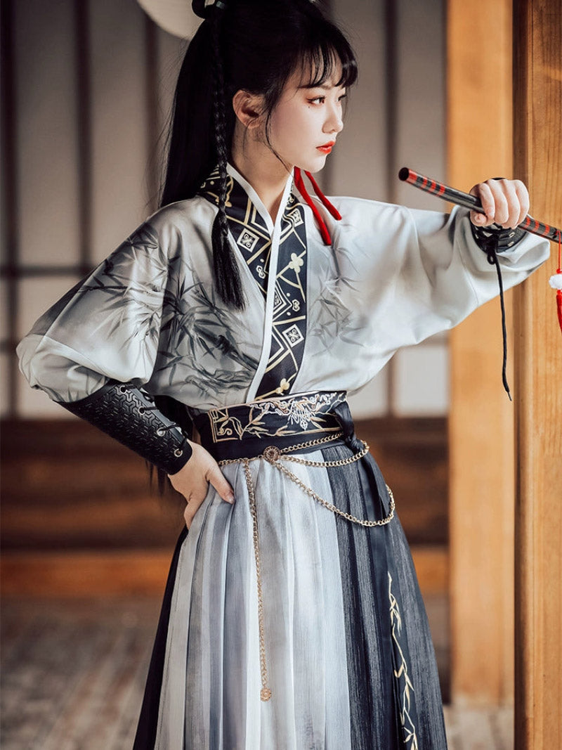 Wei Jin Dynasty Qiyao Ruqun Hanfu | Unmatched 无双