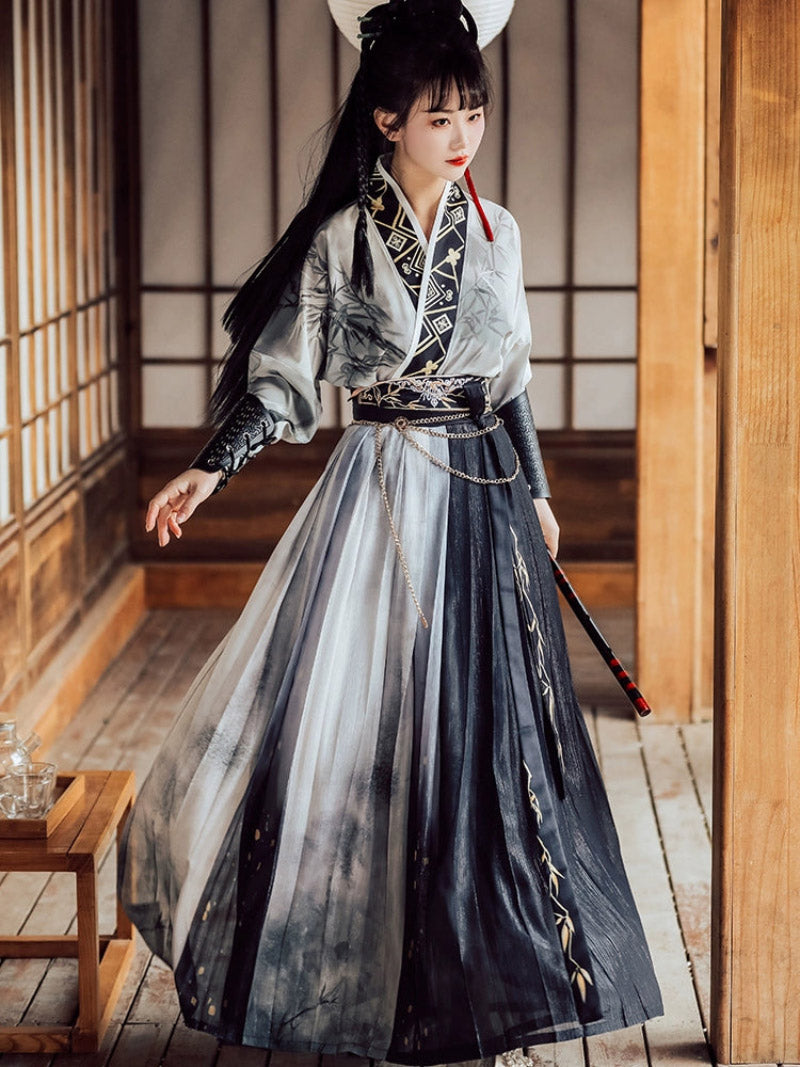 Wei Jin Dynasty Qiyao Ruqun Hanfu | Unmatched 无双
