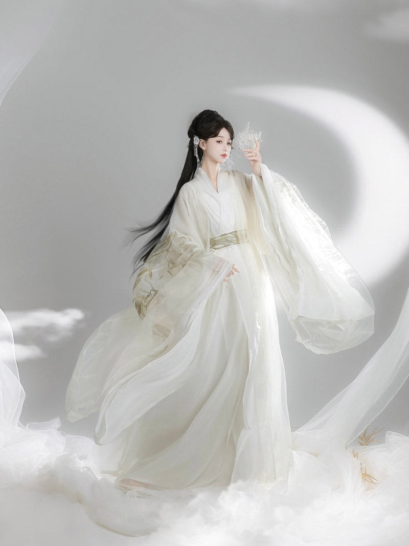 Wei Jin Dynasty Qiyao Ruqun Hanfu | Zhaozhao 昭昭