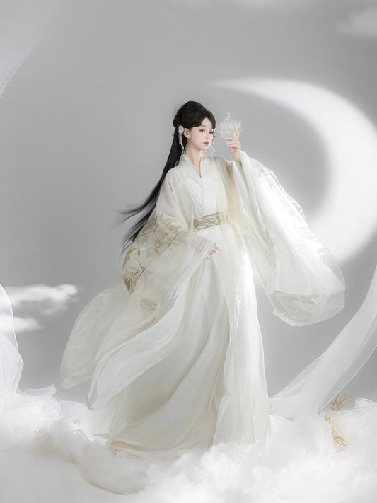 Wei Jin Dynasty Qiyao Ruqun Hanfu | Zhaozhao 昭昭