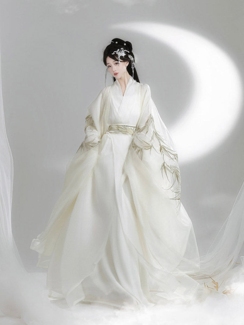 Wei Jin Dynasty Qiyao Ruqun Hanfu | Zhaozhao 昭昭