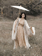 Wei Jin Dynasty Qiyao Ruqun Hanfu | Dreamlike 浮生若梦
