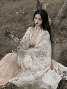 Wei Jin Dynasty Qiyao Ruqun Hanfu | Dreamlike 浮生若梦