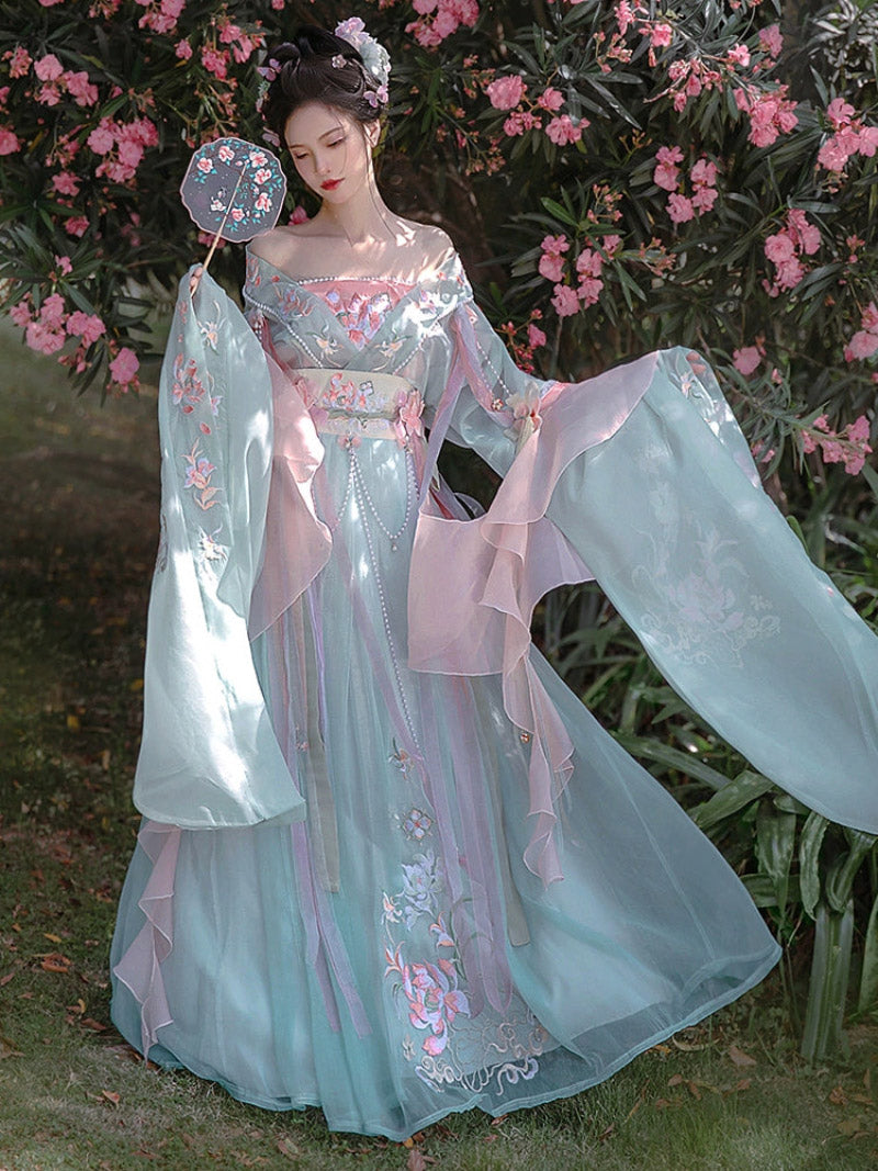 Wei Jin Dynasty Qiyao Ruqun Hanfu | Liansheng 莲生