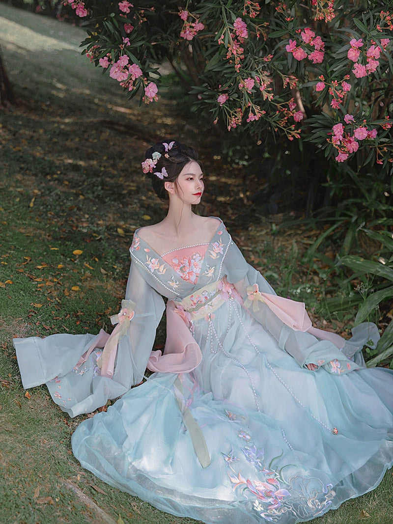 Wei Jin Dynasty Qiyao Ruqun Hanfu | Liansheng 莲生