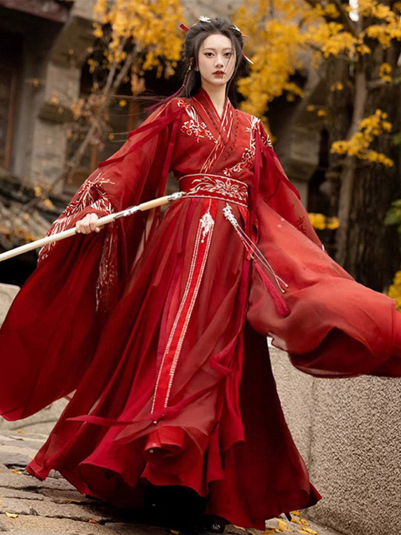 Wei Jin Dynasty Men and Women Qiyao Ruqun Hanfu | Siyuan