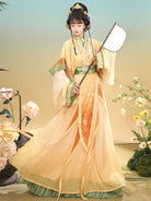 Wei Jin Dynasty Qiyao Ruqun Hanfu | Qiuxiang 秋香