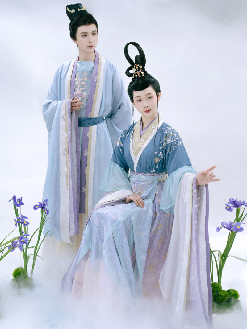 Wei Jin Dynasty Qiyao Ruqun Hanfu | Lady Xiang 湘夫人