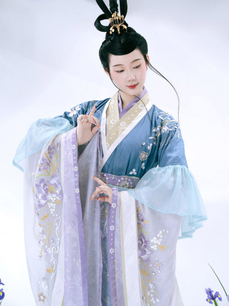 Wei Jin Dynasty Qiyao Ruqun Hanfu | Lady Xiang 湘夫人