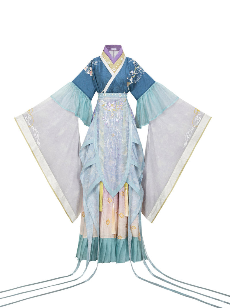 Wei Jin Dynasty Qiyao Ruqun Hanfu | Lady Xiang 湘夫人