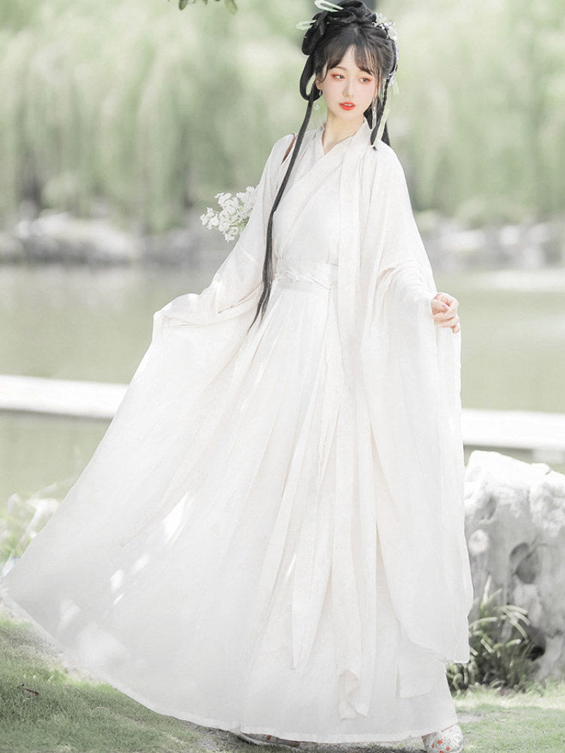 Wei Jin Dynasty Qiyao Ruqun Hanfu | Bright Lady 神明少