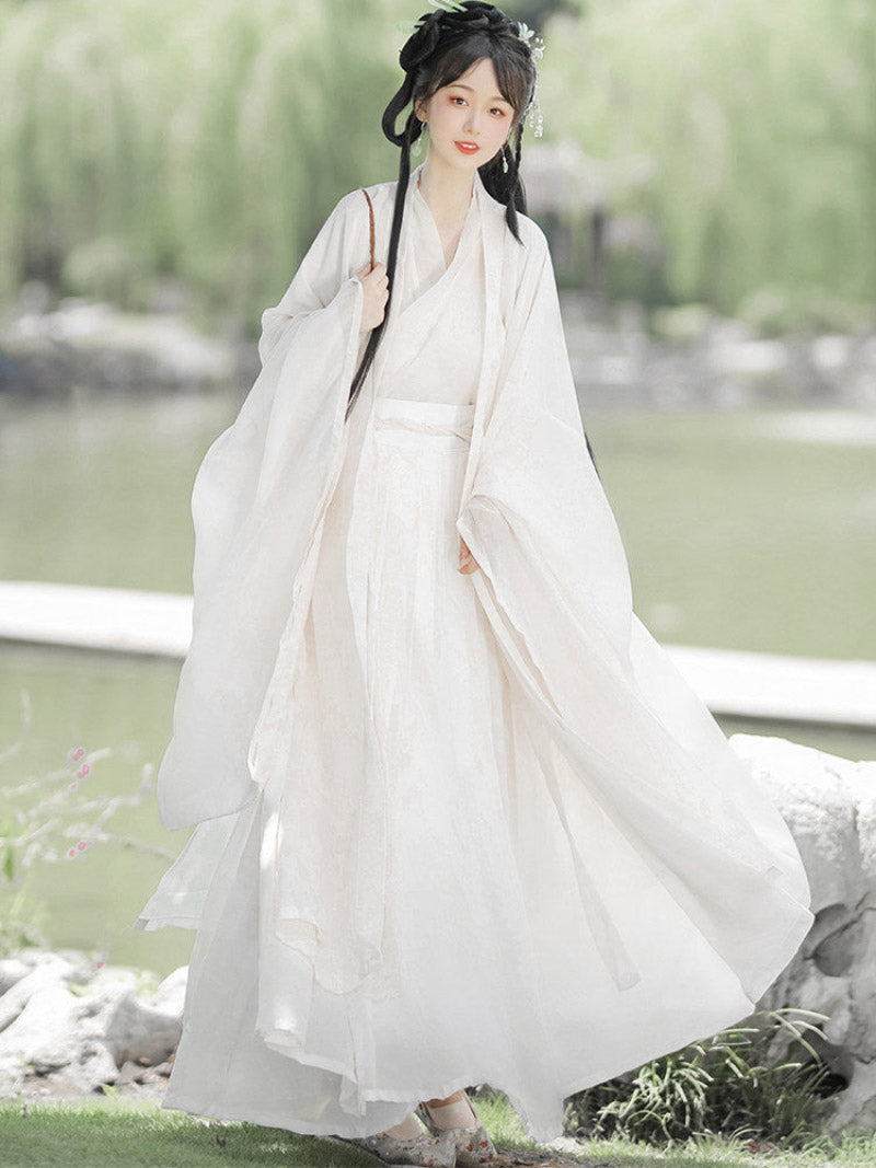 Wei Jin Dynasty Qiyao Ruqun Hanfu | Bright Lady 神明少