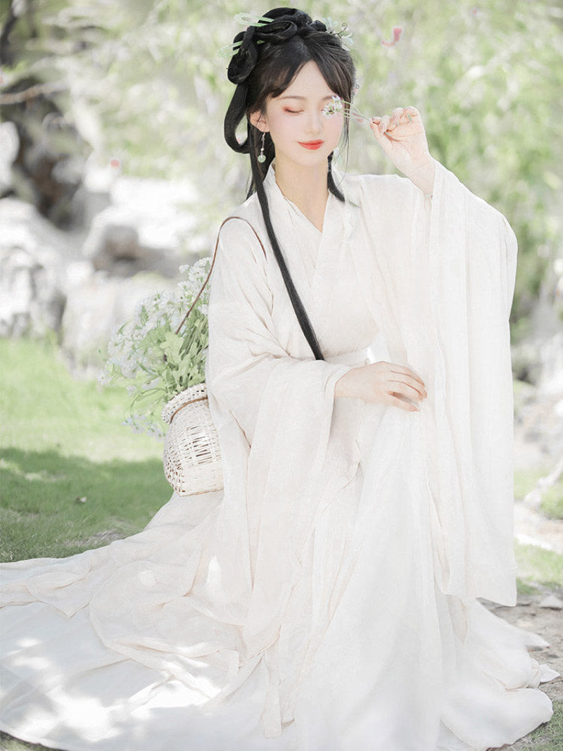 Wei Jin Dynasty Qiyao Ruqun Hanfu | Bright Lady 神明少