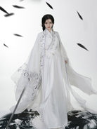 Wei Jin Dynasty Embroidered Qiyao Ruqun Hanfu | Moon Fox 昙花月狐