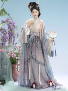Wei Jin Dynasty Qiyao Ruqun Hanfu | Yanruyi 颜如玉