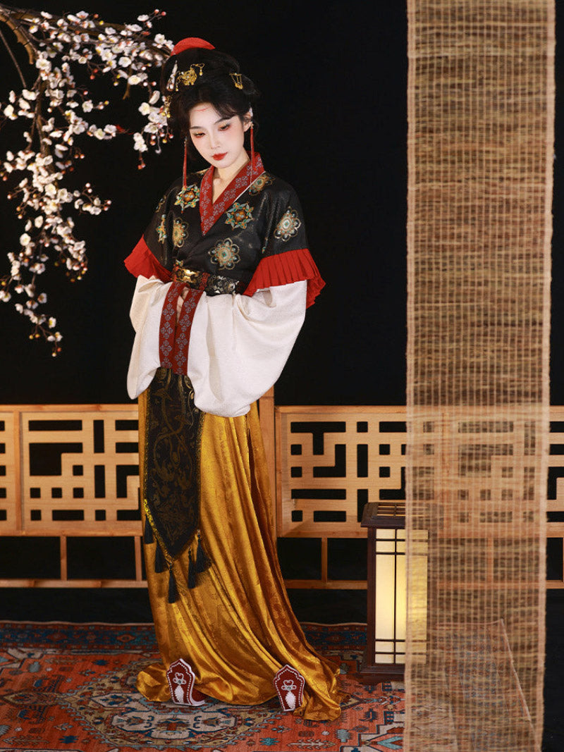 Wei Jin Dynasty Qiyao Ruqun Hanfu | Floating Lights 浮光