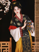 Wei Jin Dynasty Qiyao Ruqun Hanfu | Floating Lights 浮光