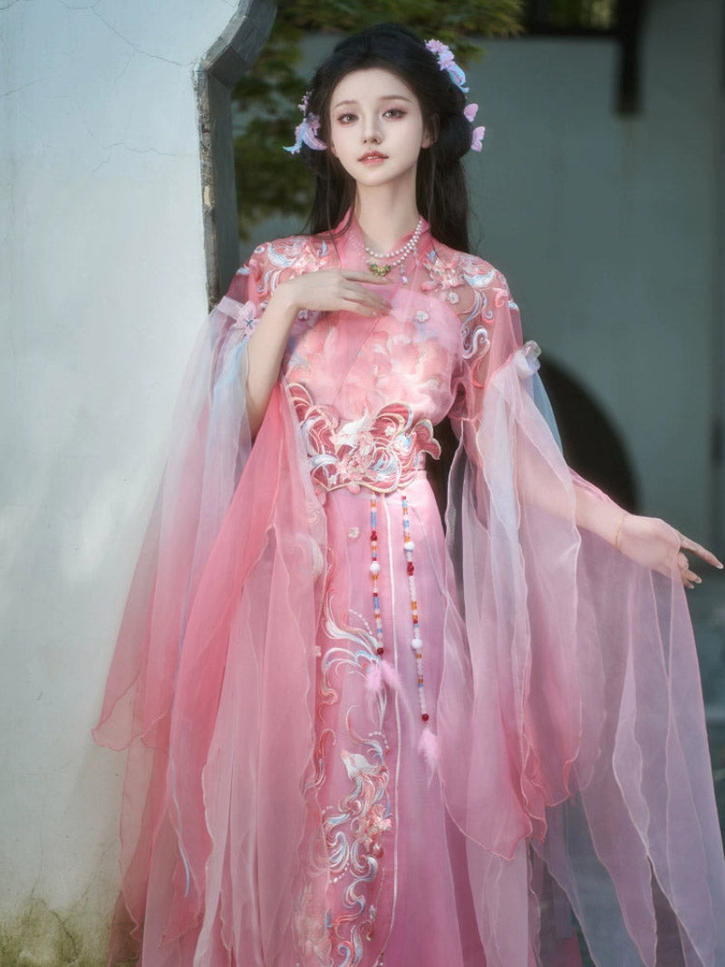 Wei Jin Dynasty Qiyao Ruqun Hanfu | Qingqiu 青丘