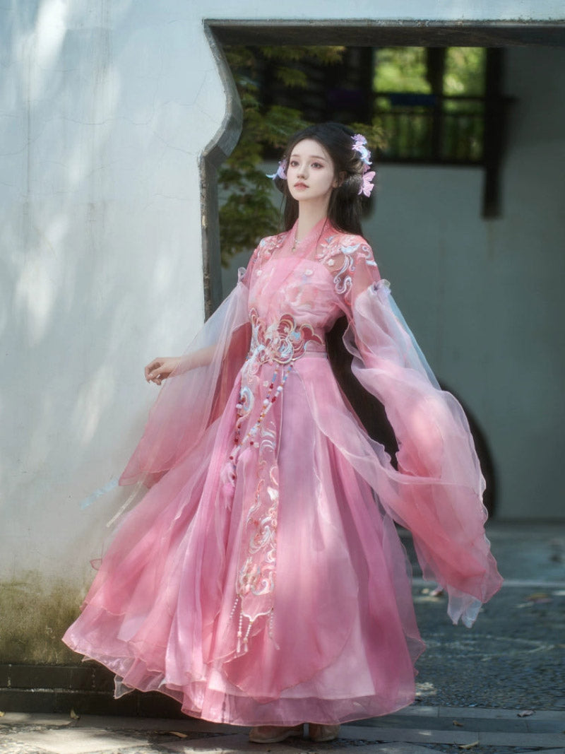 Wei Jin Dynasty Qiyao Ruqun Hanfu | Qingqiu 青丘