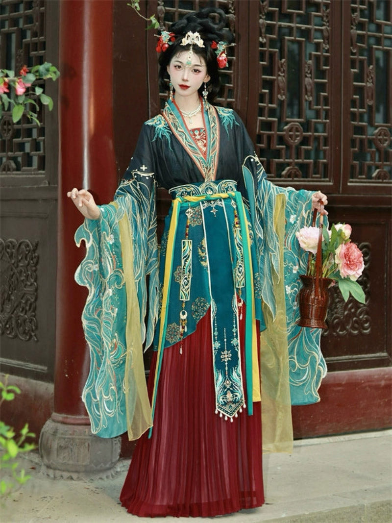 Wei Jin Dynasty Qiyao Ruqun Hanfu | Jingwei 精卫