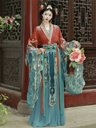 Wei Jin Dynasty Qiyao Ruqun Hanfu | Jingwei 精卫