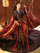 Wei Jin Dynasty Qiyao Ruqun Hanfu | Immortal 绛罗仙