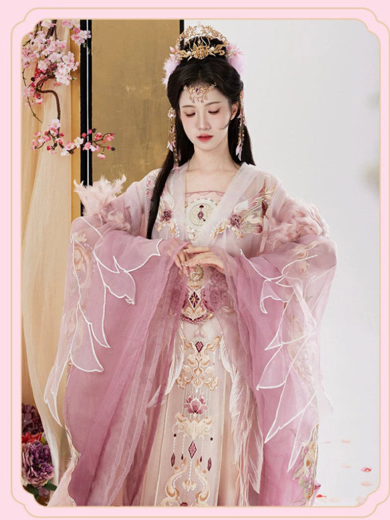 Wei Jin Dynasty Qiyao Ruqun Hanfu | Fuling 芙翎