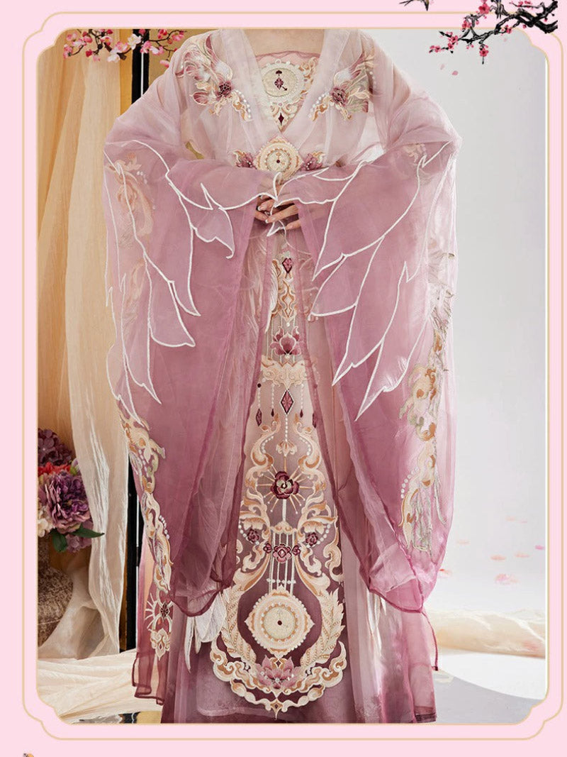 Wei Jin Dynasty Qiyao Ruqun Hanfu | Fuling 芙翎