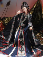 Wei Jin Dynasty Qiyao Ruqun Hanfu | Onyx Phoenix 绣烬玄凰