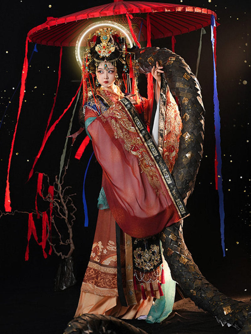 Wei Jin Dynasty Qiyao Ruqun Hanfu | The Celestial Gods 霄神纪